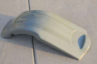 Below are pictures of the extended rear fender you will receive.