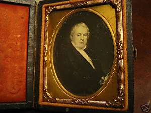 rare original daguerreotype president James Buchanan  