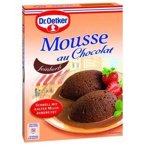 Dr. Oetker Mousse au Chocolat feinherb 86g  Lebensmittel 