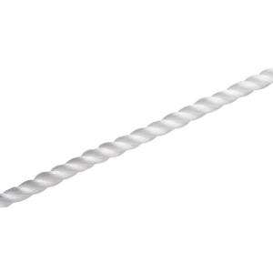  In. X 50 Ft. Twisted Poly Rope White 17989 
