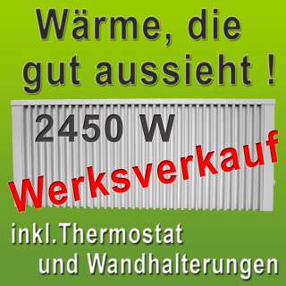 Elektroheizung Ersatz f. Nachtspeicherofen   Thermostat  