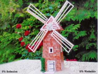977 COMPACT Ziegelbausatz Windmühle NEU  