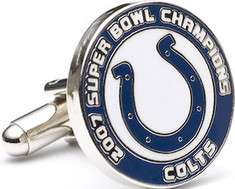 Cufflinks Inc 2007 Champion Indianapolis Colts    