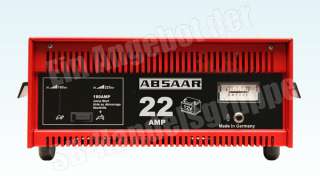 Absaar Batterieladegerät Starthilfe 12V 22A 30   225Ah  