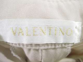 VALENTINO Beige Cotton Khakis Pants Slacks Sz 6  
