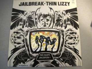 Thin Lizzy  Jailbreak  Vinyl Record VG++ to NM  