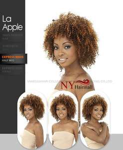 Vanessa Express Weave Half Wig   La Apple (Afro Type wig)  