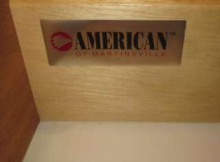 One Drawer Cherry Inlay Nightstand by American Martinsville  