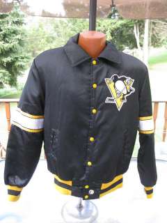1980s Player Issued PITTSBURGH PENGUINS Jacket Vintage NHL  