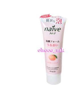Kanebo Kracie Naive Facial Cleansing Foam PEACH NEW  