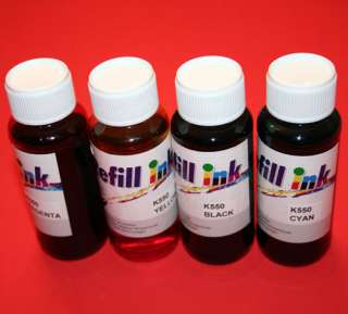 Quality refill DYE ink for Bulk Ink Systems which could use for HP 