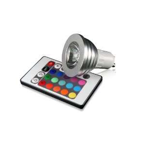 Techlight TXX3322 RGB LED Lampe / Strahler GU10 3Watt multicolor 