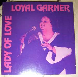 Loyal Garner LADY OF LOVE Hawaiian SIGNED 33 rpm record LP  