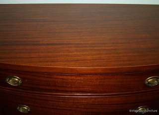 5771 FEDERAL Serpentine Mahogany Sideboard Classic  