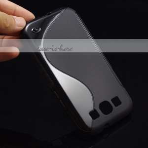   Gel Skin S Line Wave TPU Case Cover for Samsung Galaxy S3 S III i9300