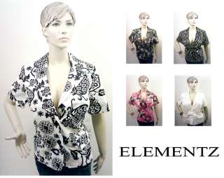 Elementz Womens Jacket Blazer Plus Sizes Choose your Style ** FREE 