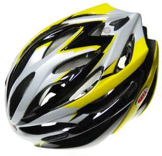 Bell Array Black / Yellow Road Bike Helmet (Large)  