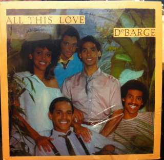 DEBARGE all this love LP mint  vinyl 6012GL 1982  