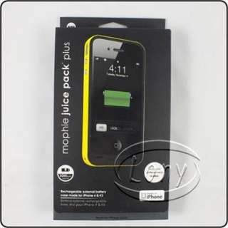 Mophie Juice Pack Plus Case Cover 2000mAh Battery Charger For Apple 