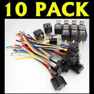 12VDC Car Audio 30/40A Relay & Wire Harness Socket SPDT  