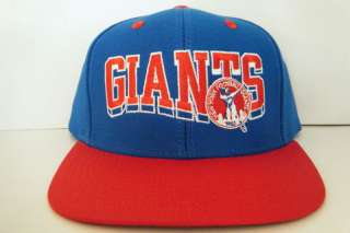New York Giants Vintage Snapback HAT  NWT  