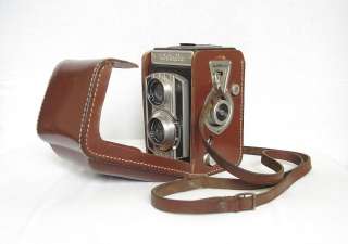Vintage German twin lens camera WELTAFLEX with ROW Rathenow Rectan 