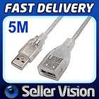   USB 2.0 Extension Cable Lead A to A Male to Female 480mbps 3m 2m Lead