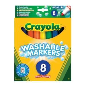 Crayola 03.8328DM   8 Einfach Auswaschbare Filzstifte  