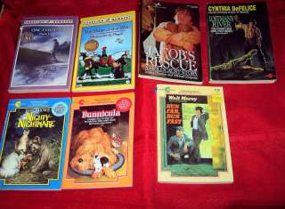 FANTASTIC LOT OF 7 YEARLING NEWBERY&AVON CAMELOT BOOKS 9780440466413 