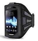 SILVER SPORTS ARMBAND CASE COVER POUCH FOR SONY ERICSSO