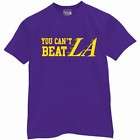 CANT BEAT LA t shirt lakers jersey los angeles funny