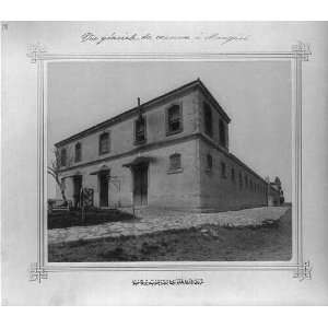   The picture of the of the Imperial Barracks in Munzevi