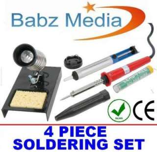 SOLDERING IRON KIT WITH STAND AND ACCESSORIES SOLDER UK  