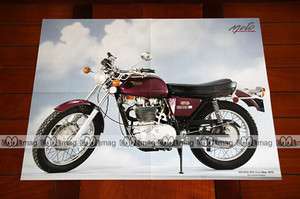   BSA 500 B50 B 50 GOLD STAR 1972   Poster MOTO #PM135