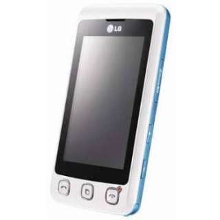 LG Cookie KP500   White (Unlocked) Mobile Phone 8808992003199  