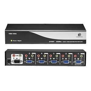  ConnectPRO VSE 105A 5 Port Video/Audio Distribution 