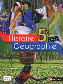   histoire/géographie 5ème manuel de lélève (édition 