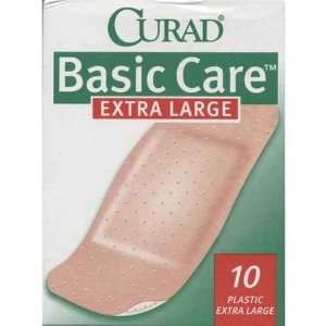 Curad Basic Care Extra Large Plastic Bandages 3 3/4 X 2 / 95x 50 Cm 