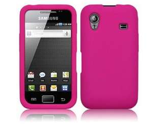 NEW HOT PINK GEL CASE SKIN FOR SAMSUNG GALAXY ACE S5830  