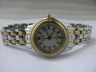 Citizen Womens Eco Drive Stainless Steel Two Tone Watch  