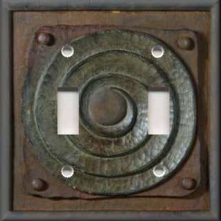 Light Switch Plate Cover   Wall Decor   Image Of Rustic Iron  