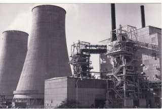 Postcard CALDER HALL First Atomic Power Station 1956 Sellafield 