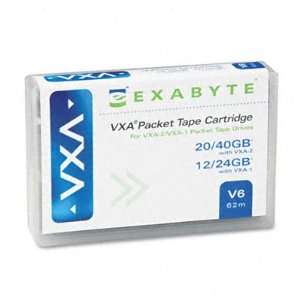 Exabyte   8 Mm Cartridge, 62M, 20Gb Native/80Gb Compressed 