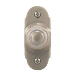Heath Zenith Wired Satin Nickel Push Button With Lighted Center LE 855 