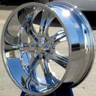 Wheel + Tire Packages 26 inch Triple chrome rim U2 35  