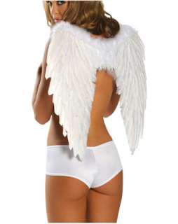 White Feather Angel Wings  Wings Accessories & Makeup for Halloween 