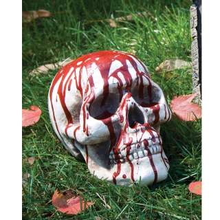 Bloody Skull with Jaw   Bloody Skull with Jaw is made of foam that 