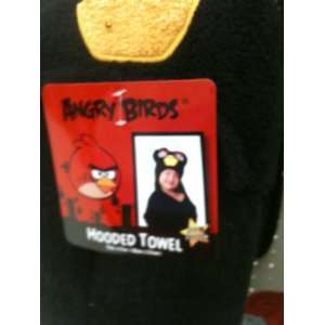 Angry Birds Bath Towel Black Bird 