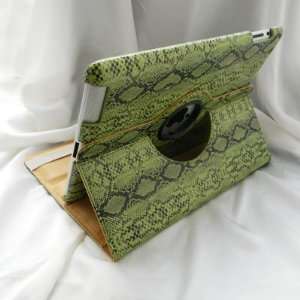 Smart Cover Leather Case Unique Chic Snake Skin Pattern for Apple iPad 