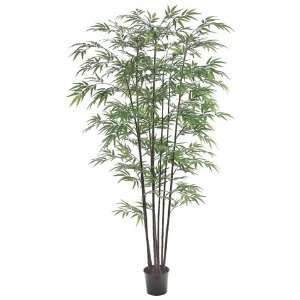  Pack of 2 Potted Artificial Black Bamboo Trees 7